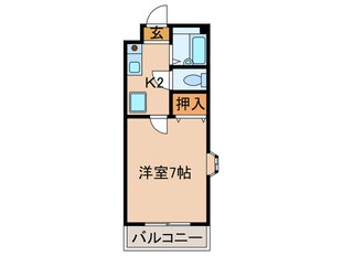 ピアウエストの物件間取画像